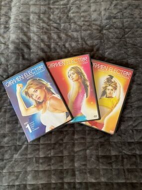 Carmen Electra Aerobic Striptease DVD Set of 3 Discs